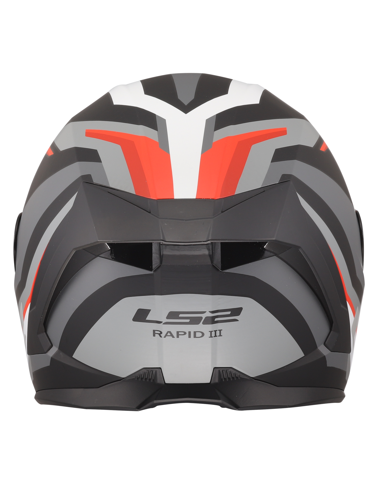 LS2 LS2 FF820 Rapid III Hyper Matt Zwart / Rood / Grijs