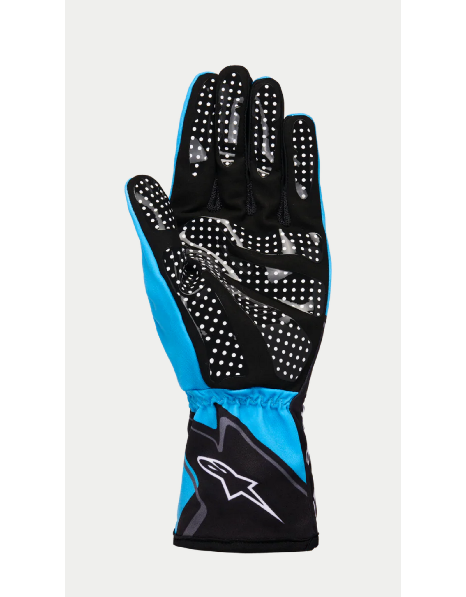 Alpinestars Alpinestars Karthandschoen K-Race Graphic 1 Cyaan / Zwart / Wit