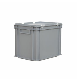 Righetti Ridolfi RR Plastic stackable Container Stackable Box with Lid H.41.5 cm