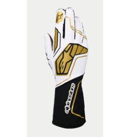 Alpinestars Alpinestars Tech 1-KX V4  Black / Gold White (FIA- KARTING)
