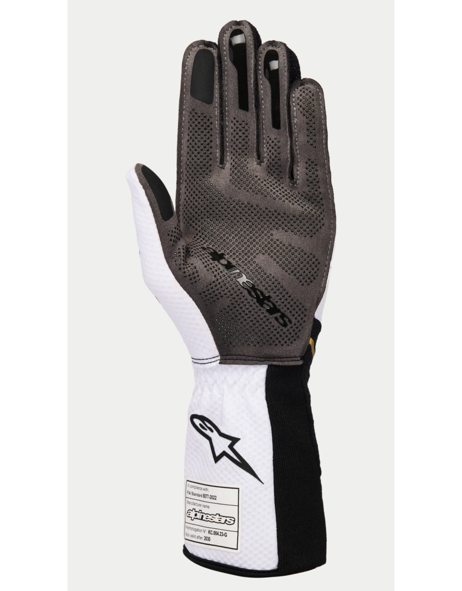 Alpinestars Alpinestars Tech 1-KX V4  Black / Gold White (FIA- KARTING)