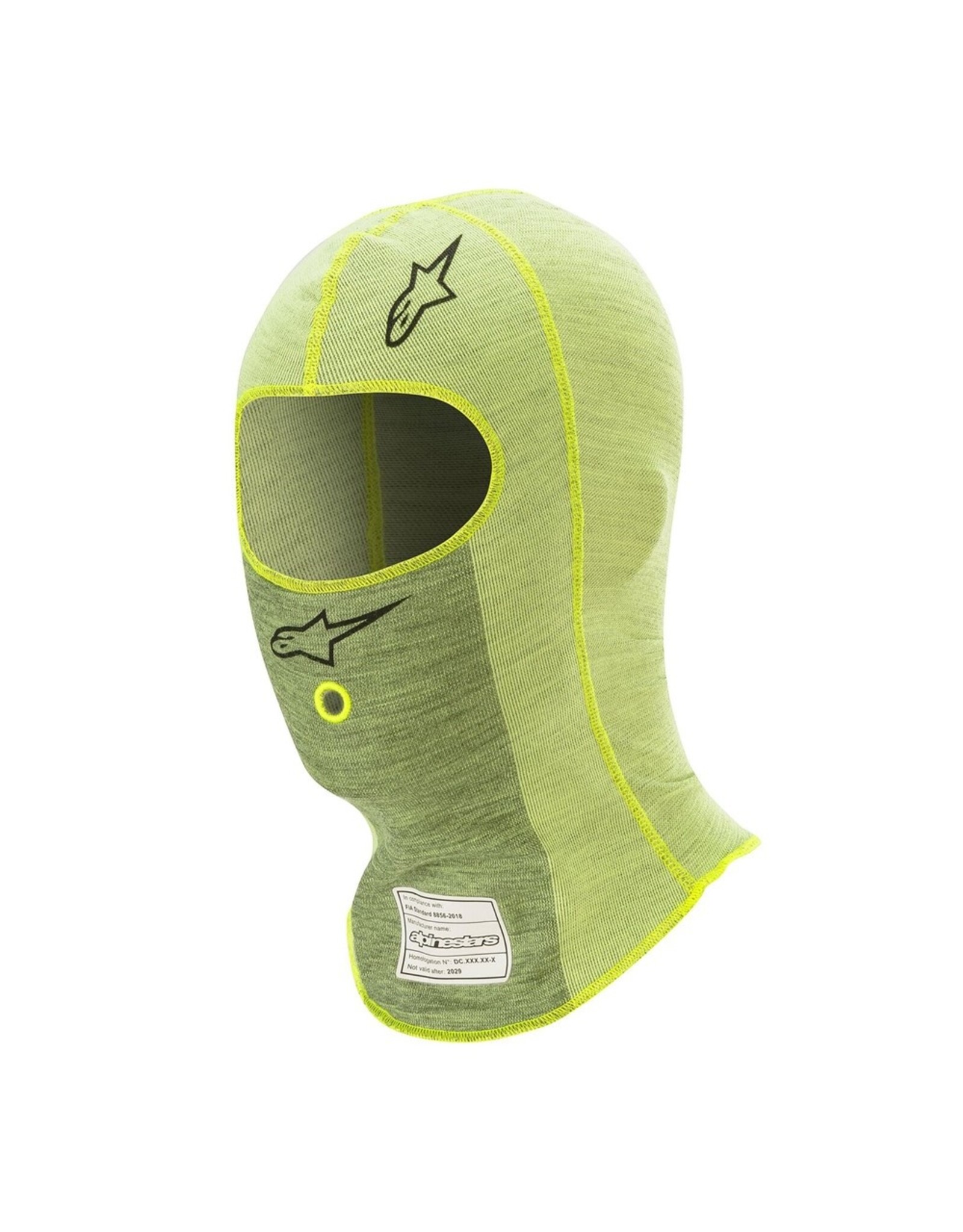 Alpinestars Alpinestars ZX Evo V2 balaclava Fluor geel FIA 8856-2018