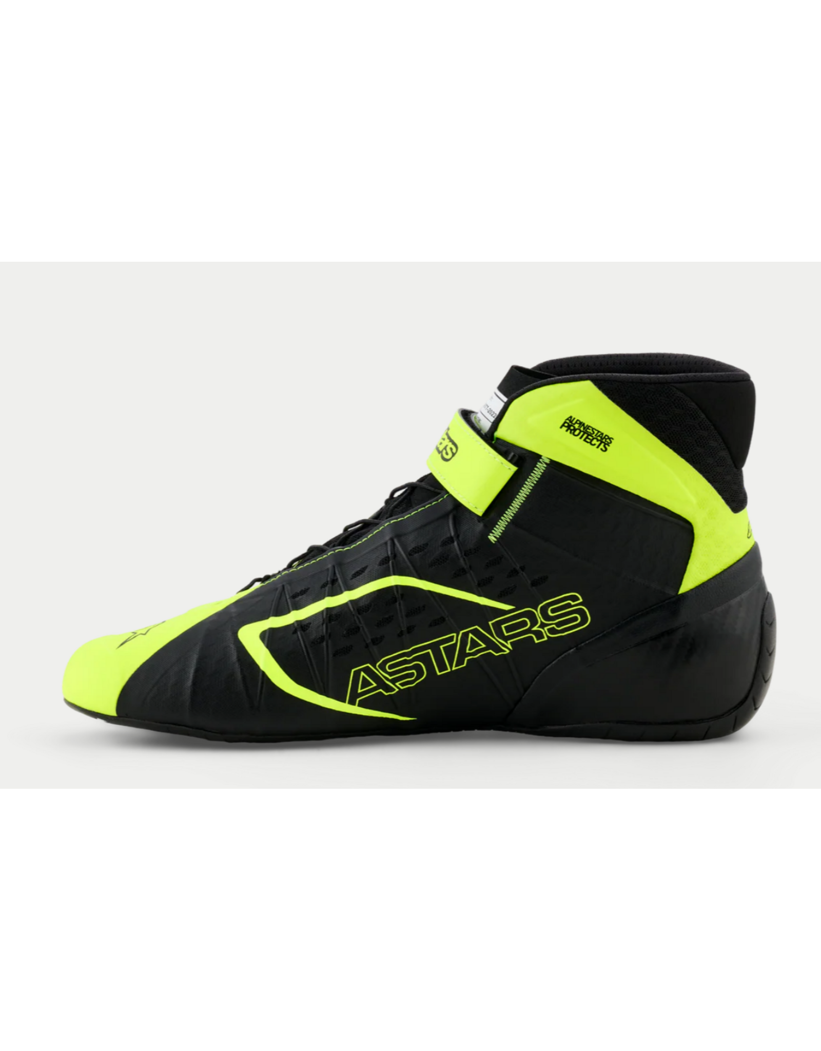 Alpinestars Alpinestars KX V3 Fia gekeurde kart schoenen Fluor geel / Zwart
