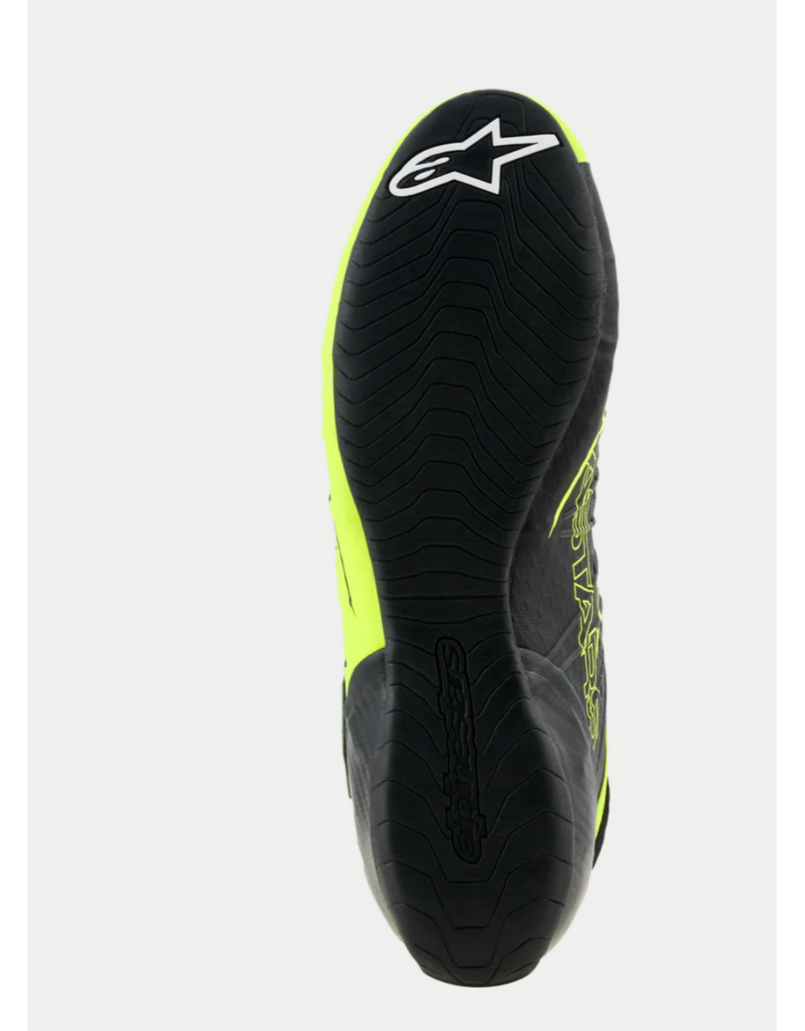Alpinestars Alpinestars KX V3 Fia gekeurde kart schoenen Fluor geel / Zwart