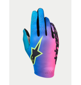 Alpinestars Alpinestars Sim racing gloves Graphic 2 Cyan / Pink / Safety Yellow