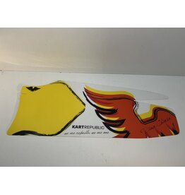 Kart Republic zijbak sticker rechts