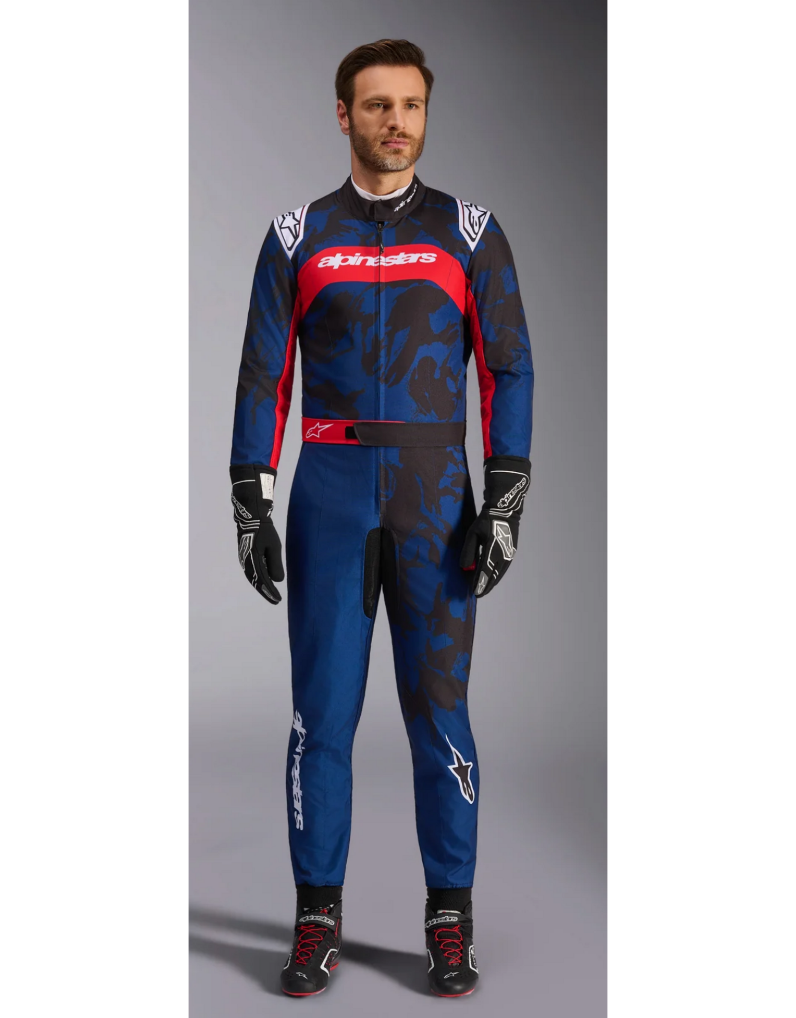 Alpinestars Alpinestars KMX-9 V3 Graphic 5 Navy blue / red