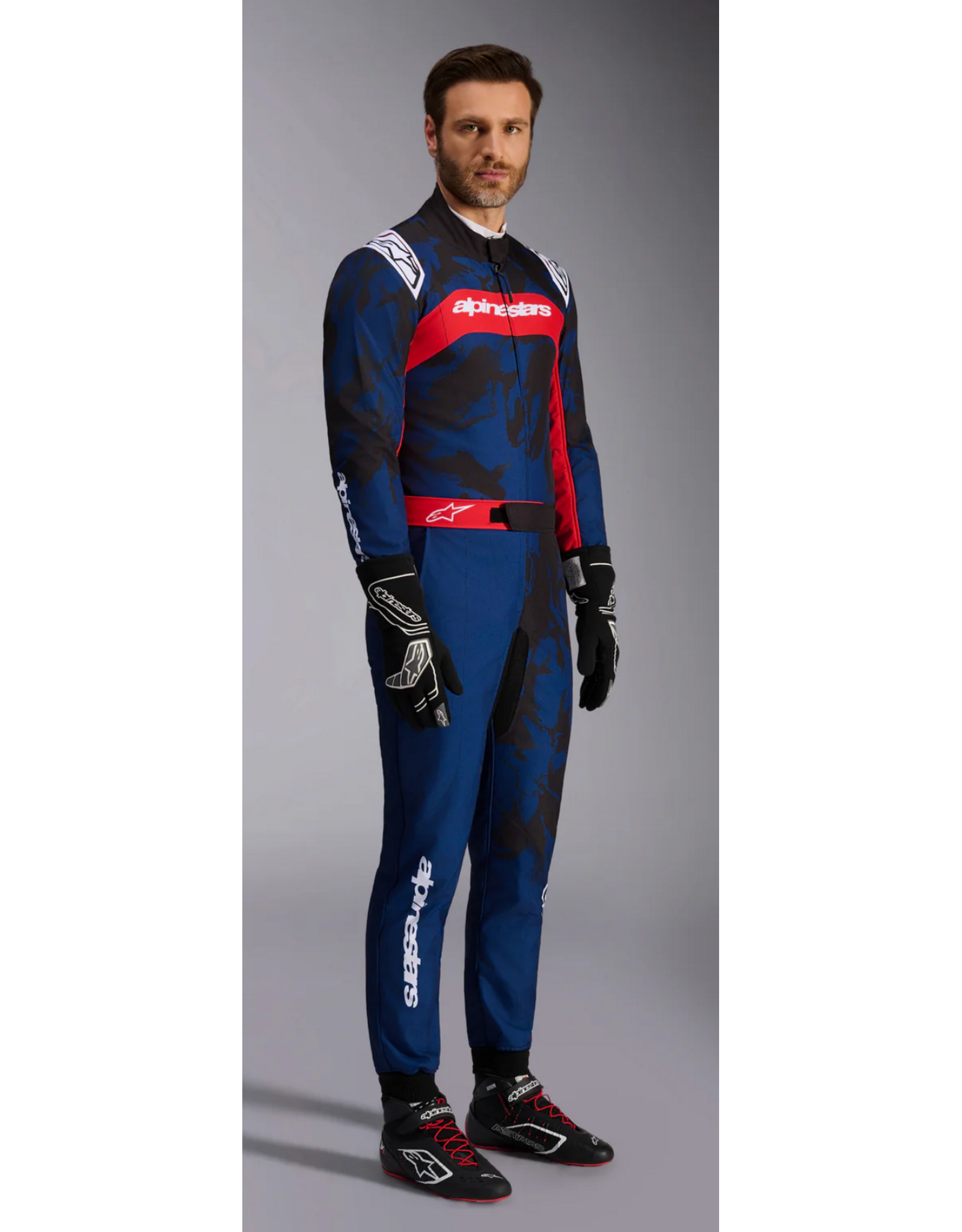 Alpinestars Alpinestars KMX-9 V3 Graphic 5 Navy blue / red