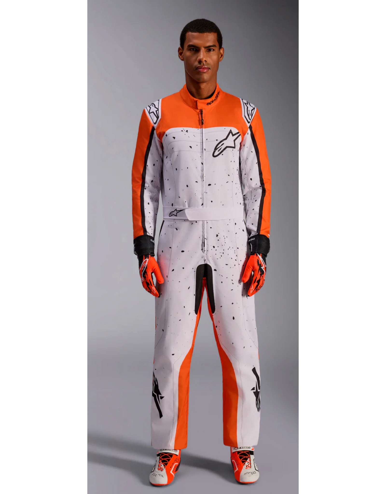 Alpinestars Alpinestars KMX-9 V3 Graphic 6 white / orange / black
