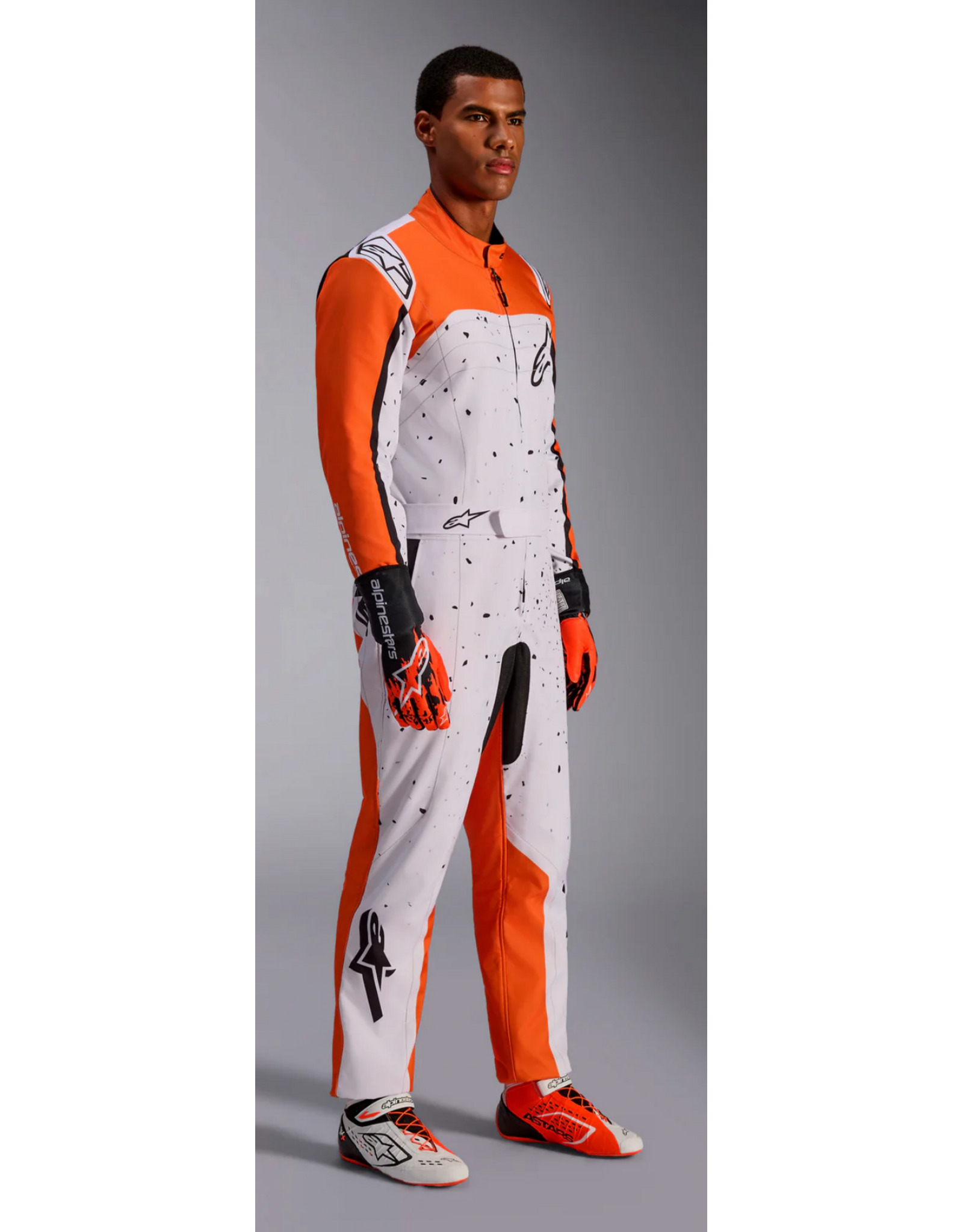 Alpinestars Alpinestars KMX-9 V3 Graphic 6 white / orange / black