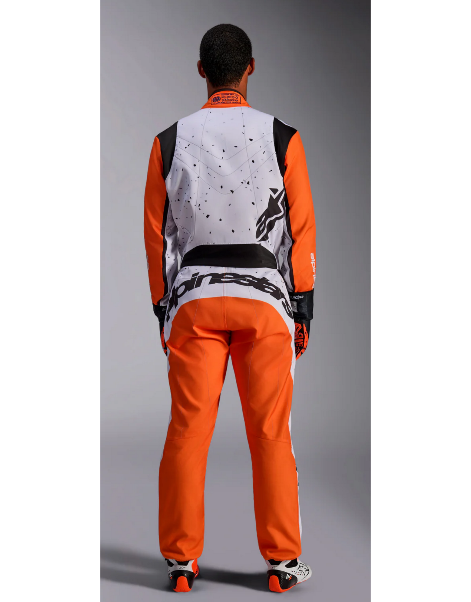 Alpinestars Alpinestars KMX-9 V3 Graphic 6 white / orange / black