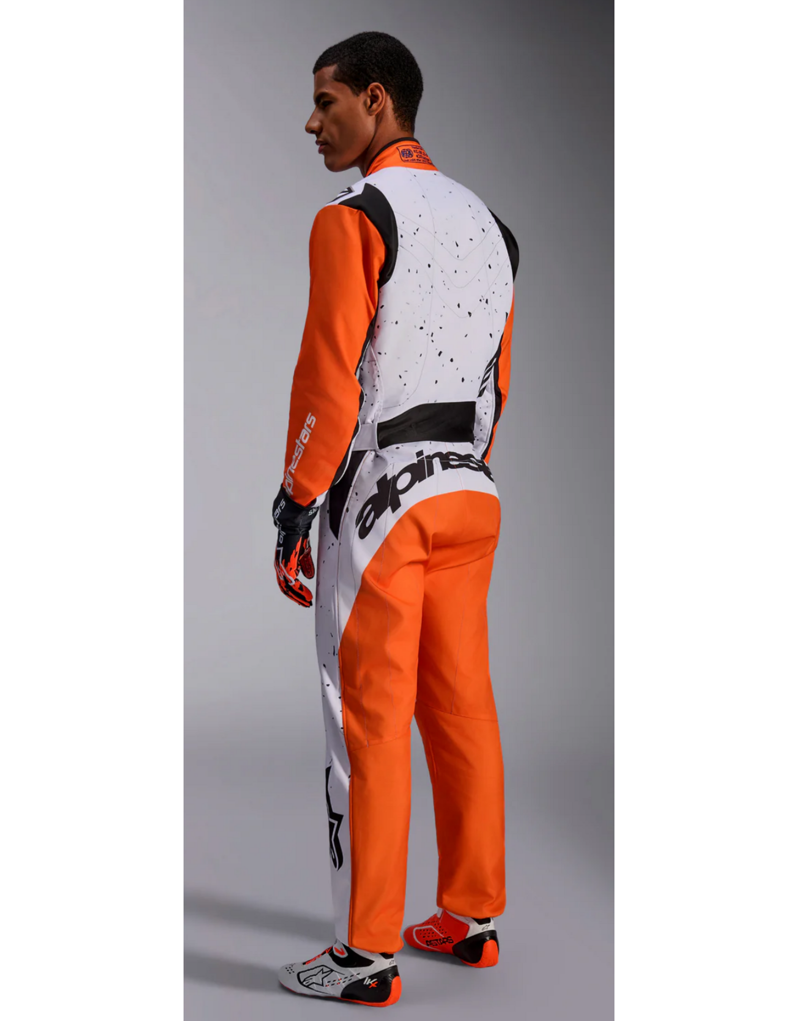 Alpinestars Alpinestars KMX-9 V3 Graphic 6 white / orange / black