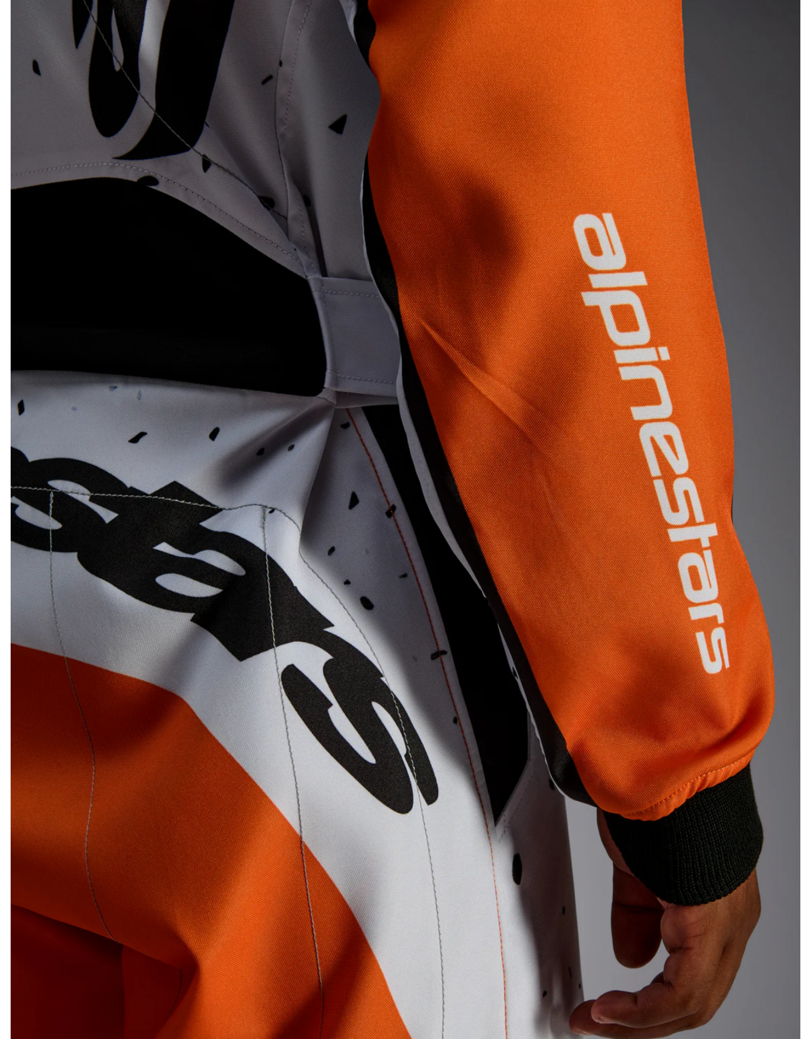 Alpinestars Alpinestars KMX-9 V3 Graphic 6 white / orange / black