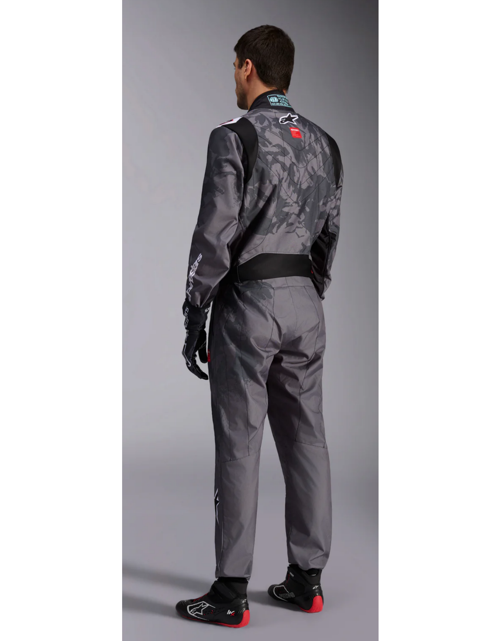 Alpinestars Alpinestars KMX-9 V3 Graphic 5 Donker grijs / zwart