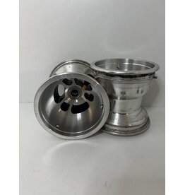 Gebruikt DWT Douglas aluminium voorvelgen met lagers 17MM