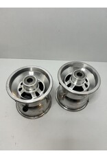 Gebruikt DWT Douglas aluminium voorvelgen met lagers 17MM