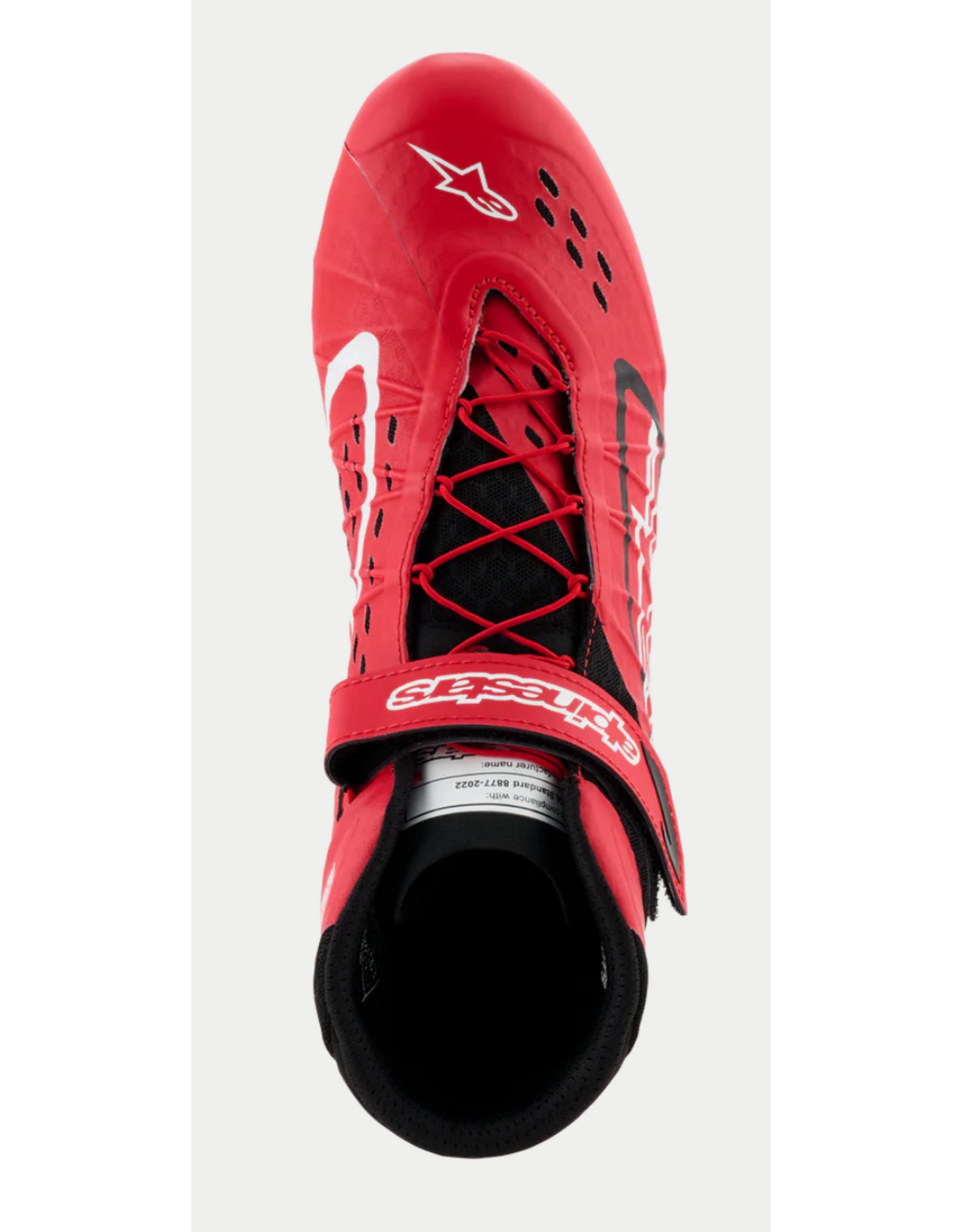 Alpinestars Alpinestars KX V3 Fia gekeurde kart schoenen Rood / Zwart