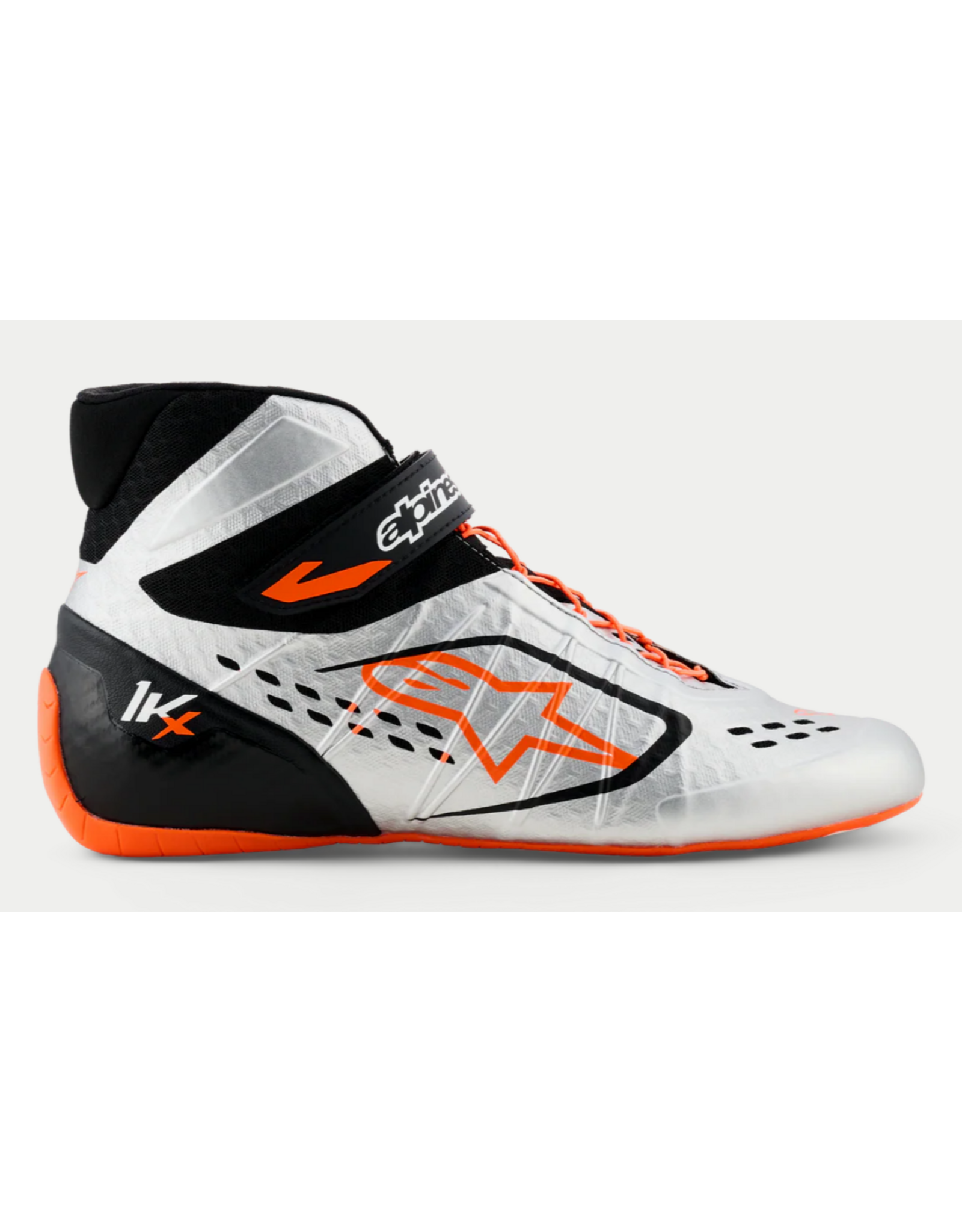 Alpinestars Alpinestars KX V3 fia approved kart shoes Orange / Silver