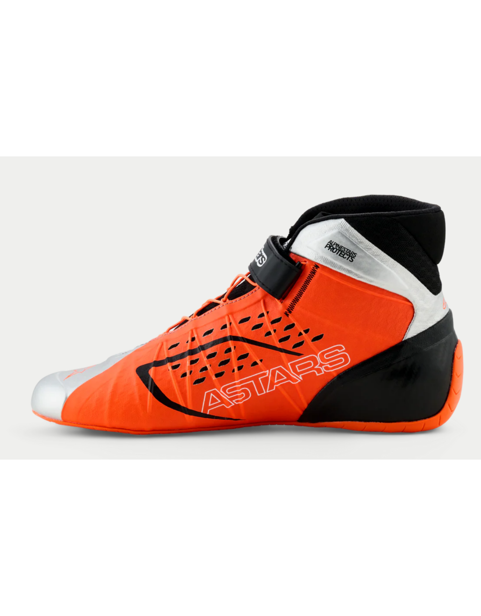 Alpinestars Alpinestars KX V3 Fia gekeurde kart schoenen Oranje / Zilver