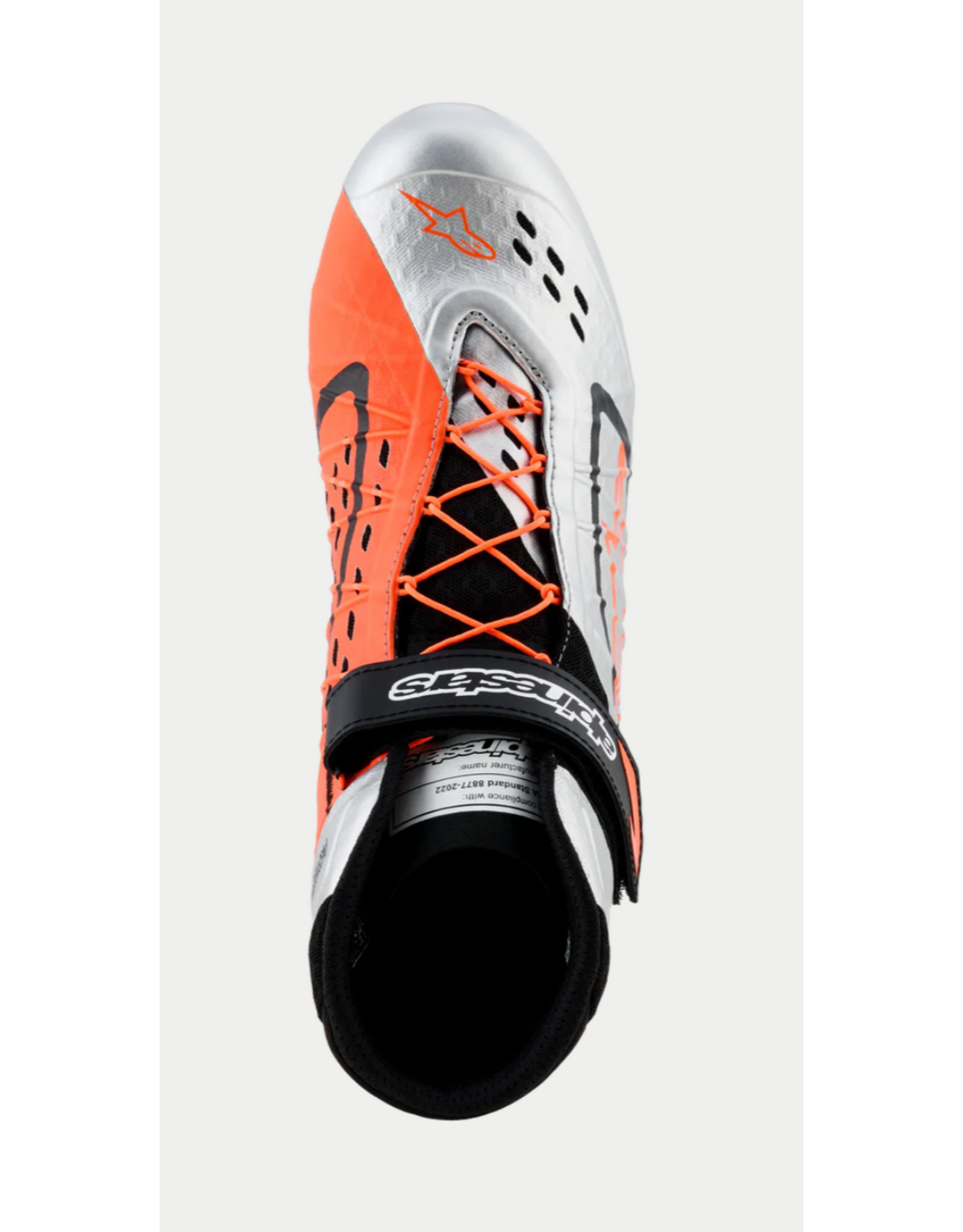 Alpinestars Alpinestars KX V3 fia approved kart shoes Orange / Silver