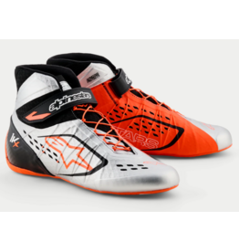 Alpinestars Alpinestars KX V3 Fia gekeurde kart schoenen Oranje / Zilver
