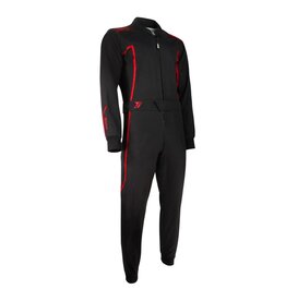 Speed Racewear Speed 2 lagen Overall RS2 Imola zwart / rood