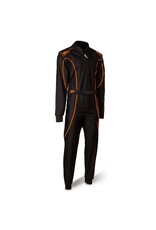 Speed Racewear Speed 2 layer suit RS-1 Barcelona black / Fluo Orange