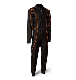 Speed Racewear Speed 2 layer suit RS-1 Barcelona black / Fluo Orange