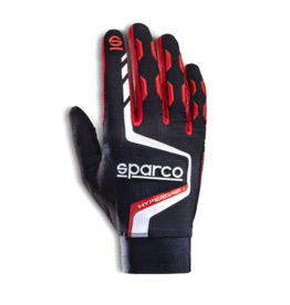 Sparco Sparco Sim racing gloves hypergrip + Black / Red