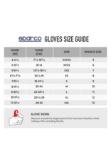 Sparco Sparco Sim racing gloves hypergrip + Zwart / rood