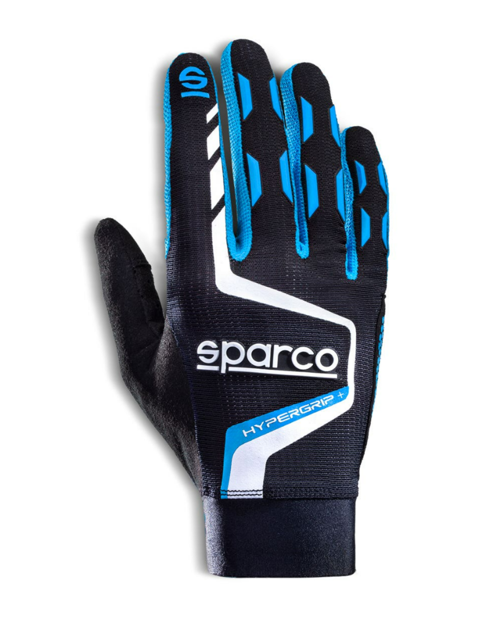 Sparco Sparco Sim racing gloves hypergrip + Zwart / Blauw