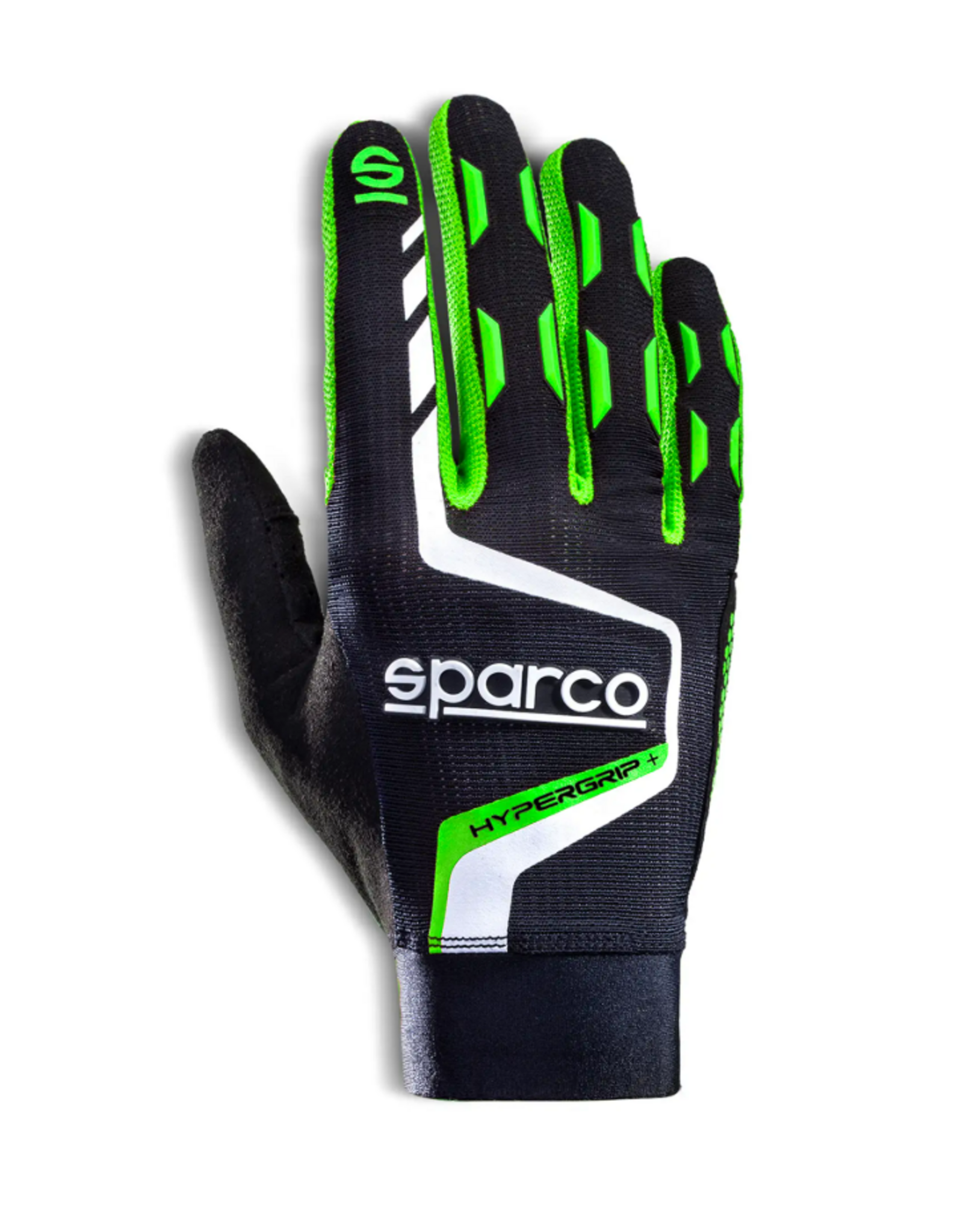 Sparco Sparco Sim racing gloves hypergrip + Black / Fluo Green