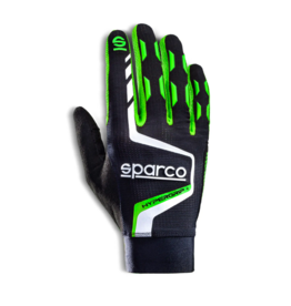 Sparco Sparco Sim racing gloves hypergrip + Zwart / Fluor Groen
