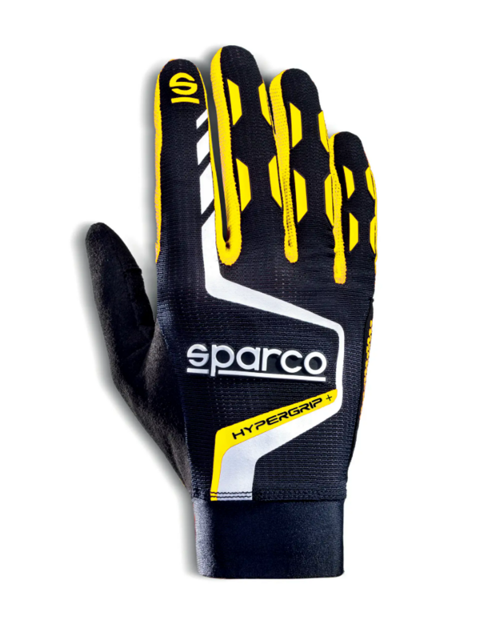 Sparco Sparco Sim racing gloves hypergrip + Black / Fluo Geel