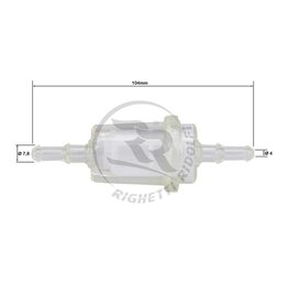 Righetti Ridolfi RR Brandstof filter groot