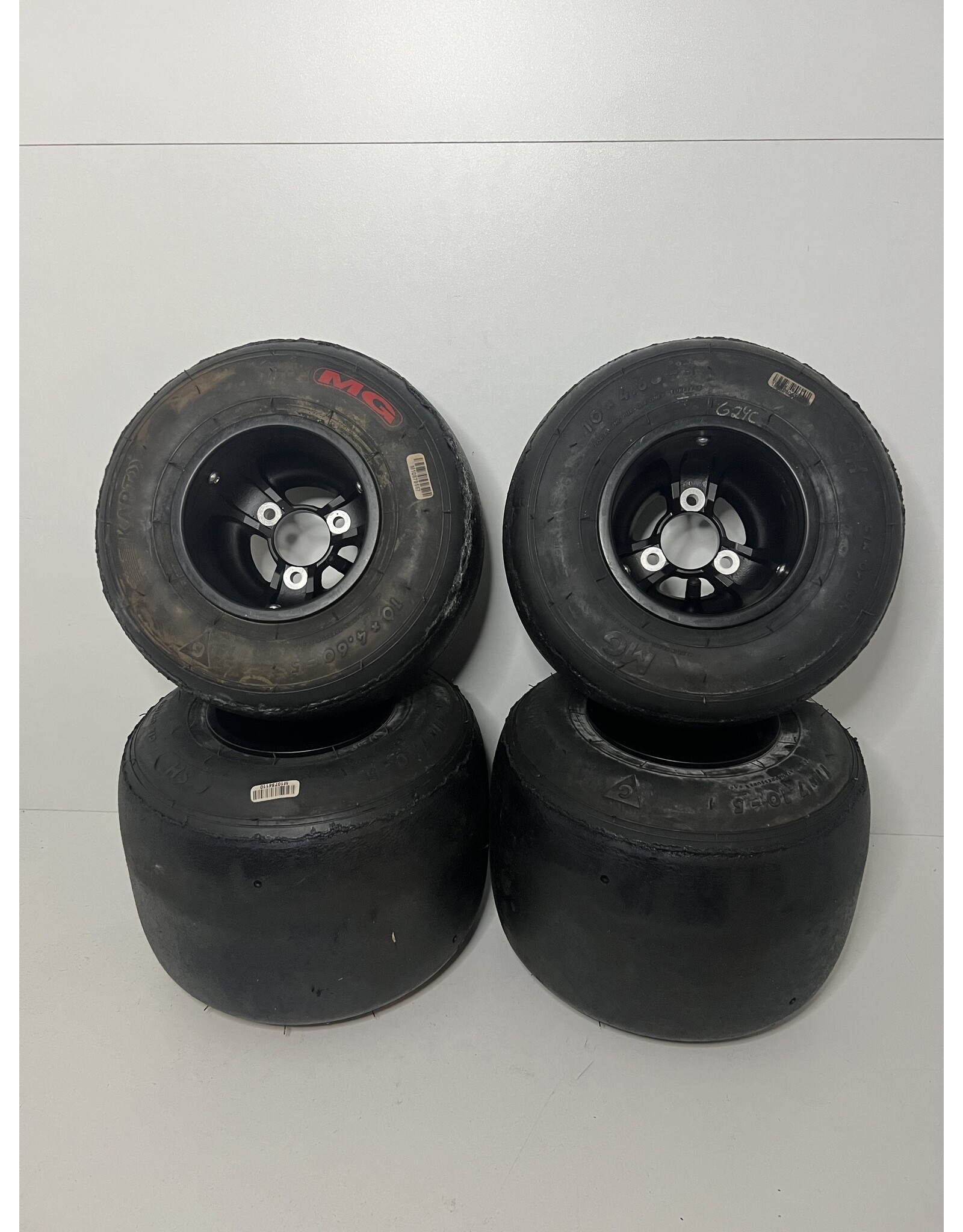 Used Set MG SH tires with new magnesium rims