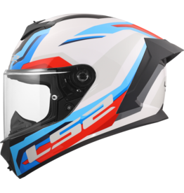 LS2 LS2 FF820 Rapid III Hyper Wit / Blauw / Rood