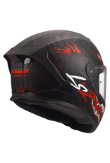 LS2 LS2 FF820 Rapid III Kaiju Matt black / Red