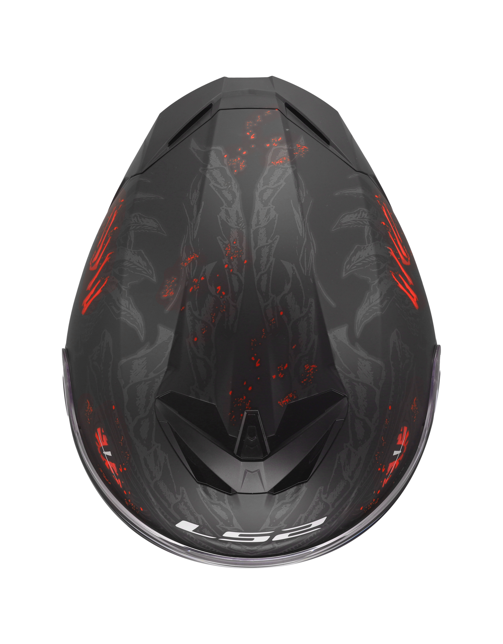 LS2 LS2 FF820 Rapid III Kaiju Matt zwart / Rood