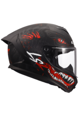 LS2 LS2 FF820 Rapid III Kaiju Matt zwart / Rood