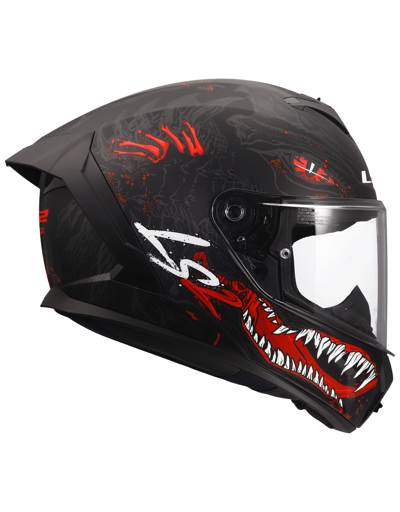 LS2 LS2 FF820 Rapid III Kaiju Matt zwart / Rood