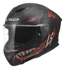 LS2 LS2 FF820 Rapid III Kaiju Matt black / Red