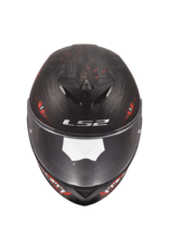 LS2 LS2 FF820 Rapid III Kaiju Matt zwart / Rood