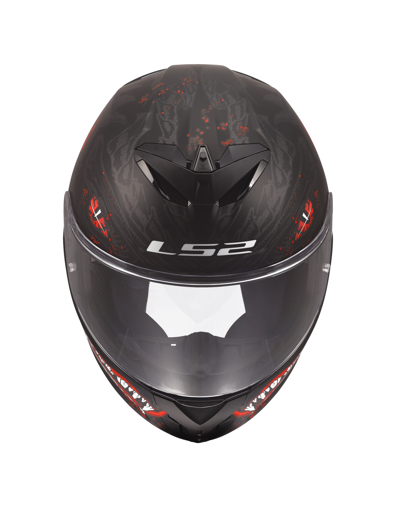 LS2 LS2 FF820 Rapid III Kaiju Matt zwart / Rood