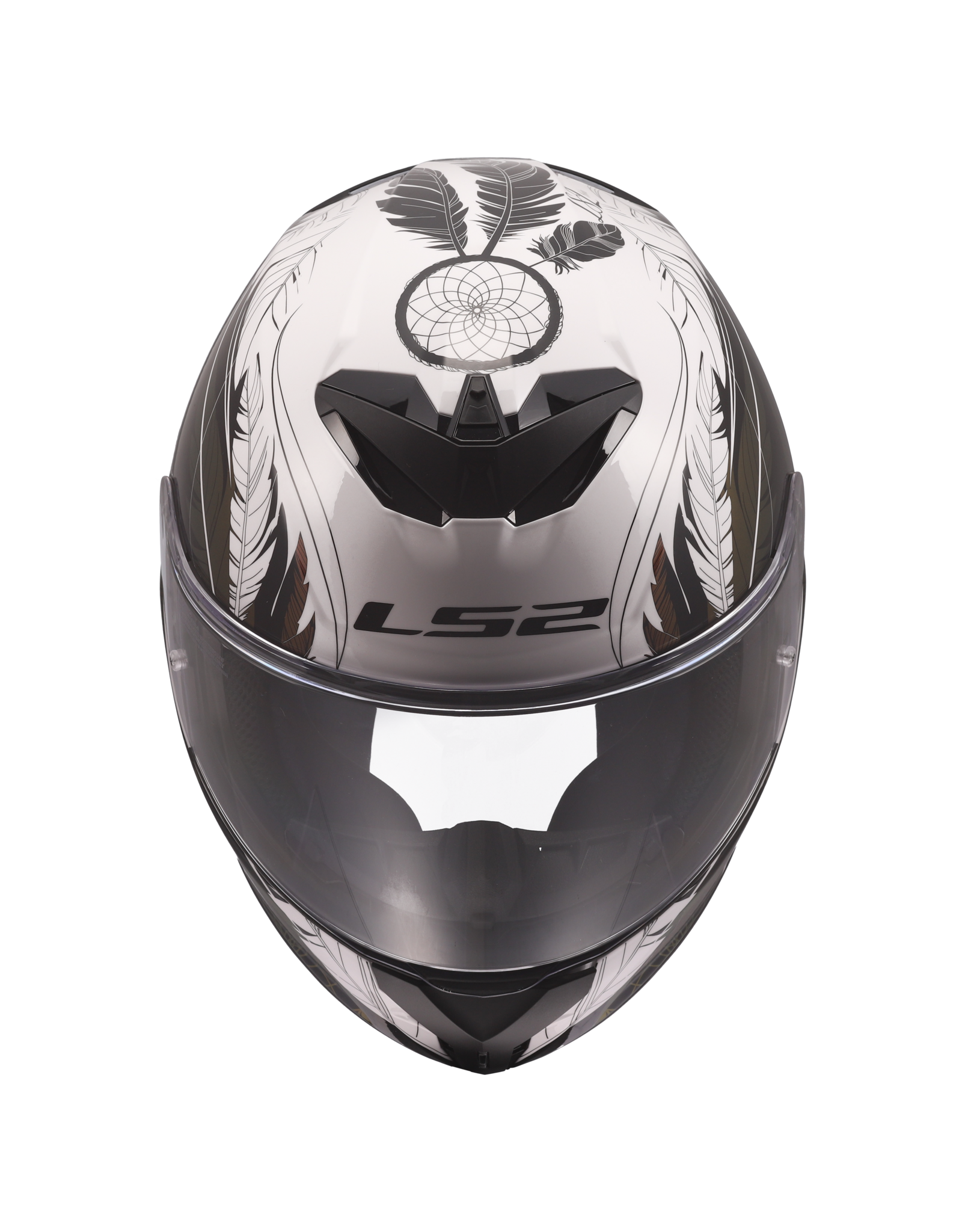 LS2 LS2 FF820 Rapid III Boho Wit / Zwart / Roze