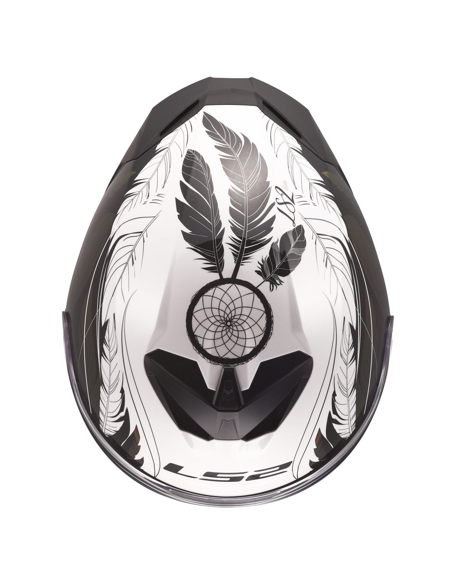 LS2 LS2 FF820 Rapid III Boho Wit / Zwart / Roze