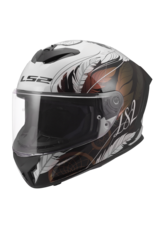 LS2 LS2 FF820 Rapid III Boho Wit / Zwart / Roze