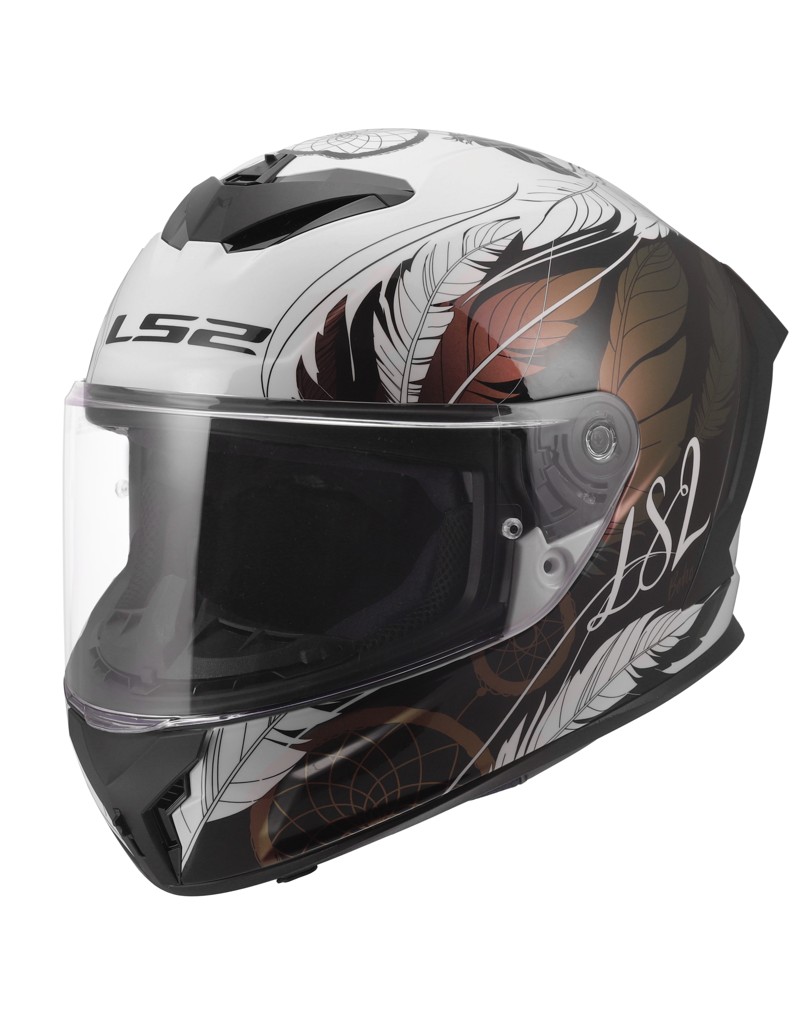 LS2 LS2 FF820 Rapid III Boho White / Black / Pink