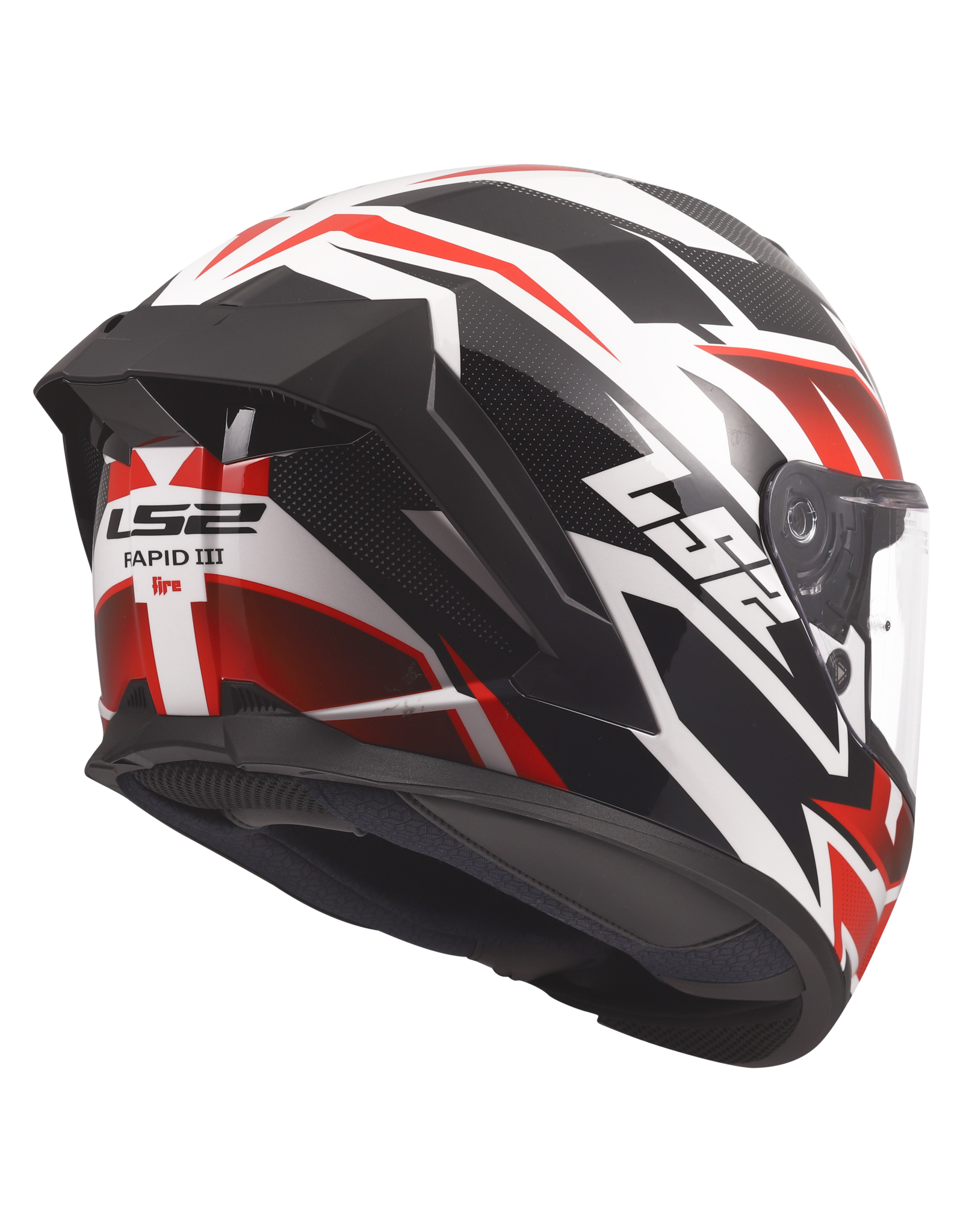 LS2 LS2 FF820 Rapid III XTREM Zwart / Rood / Wit