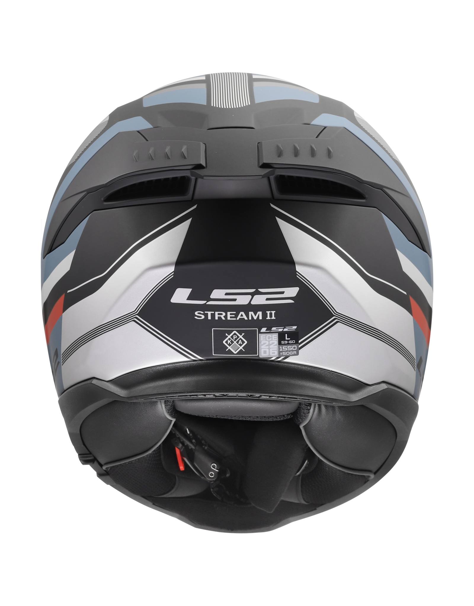 LS2 LS2 FF808 Stream II Vintage matt black / Blue